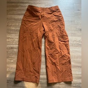 Chico's Orange Cargo Pants